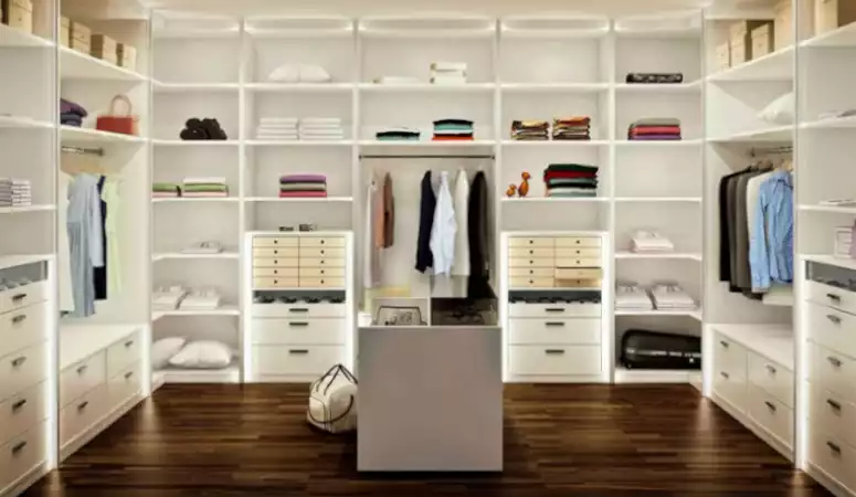Vestidor fabricado por Espacio Armario